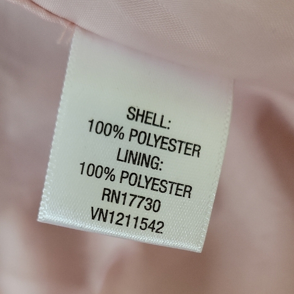 Xhilaration Women's Double-Breasted Pea Coat in Blush Pink - Picture 8 of 12